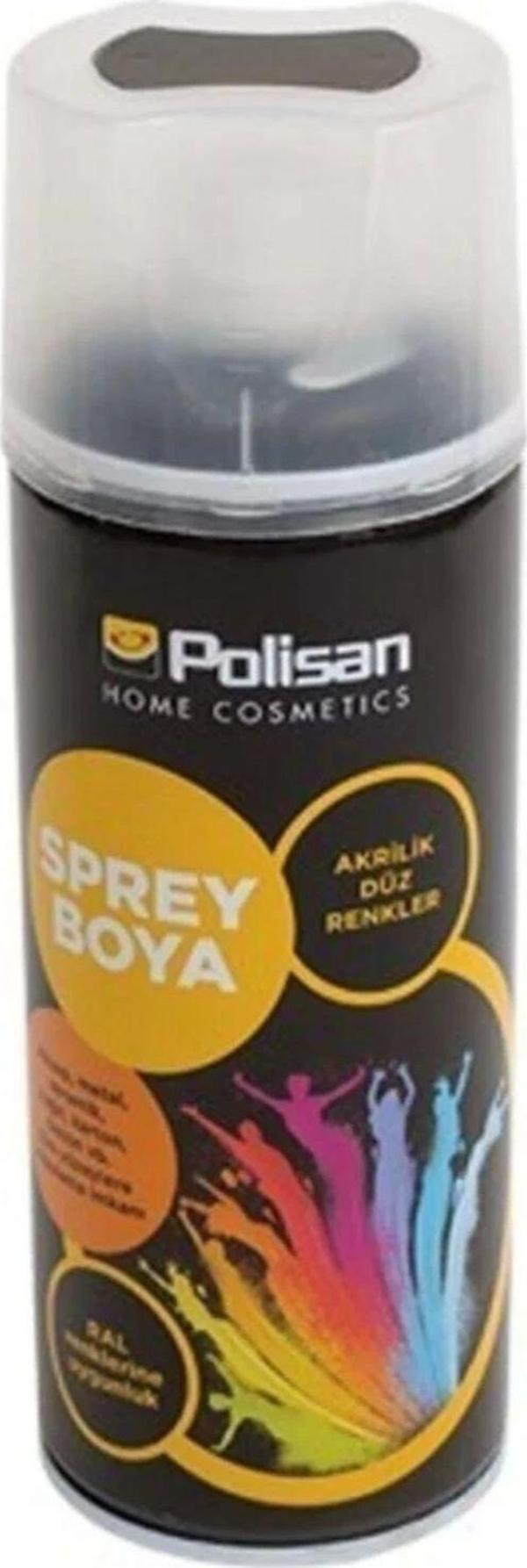 Polisan Akrilik Sprey Boya Parlak Beyaz 400 Ml P9028 - Image 1