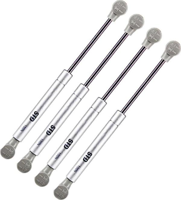 Std 4 Adet Sdt Dolap Amortisörü Gazlı Piston Kapak Hidroliği 27 Cm 100N - Mobilya Makasları - Tek Ebat - Image 1