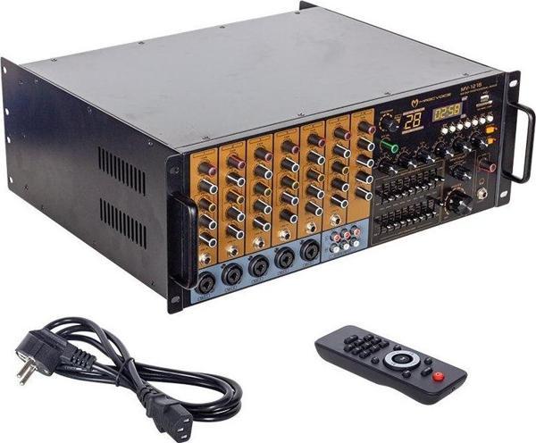 MAGI CVOICE MV-1216 KÜP MİXER ANFİ USB BT UK RMS300W MAX 2400W 6 ZON +99DSP+4-16-70-100V TRAFOLU-Findit - Image 1