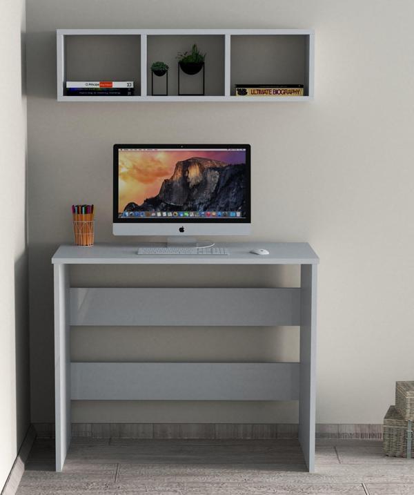 Çalışma Masası Raflı Beyaz - CLM0201 - Image 1