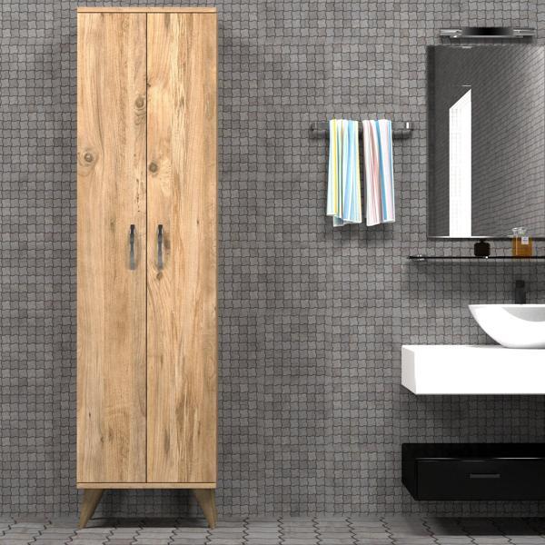 2 Kapılı 49cm Banyo Dolabı Çam - BDL0102 - Image 1