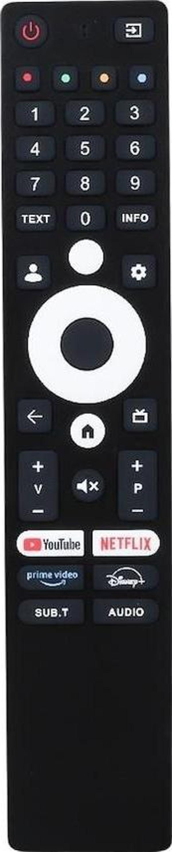 Onvo 75ovf9000uq Smart Qled Tv Kumandası-mikrofonsuz - Image 1