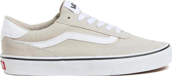 Vans Vn000d7qfty1 Brooklyn LS Ayakkabı Krem - Image 1