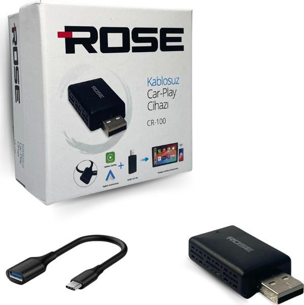 Mini Kablosuz Carplay Usb ve Type-c Uyumlu Araç Multimedya Adaptörü - Image 1