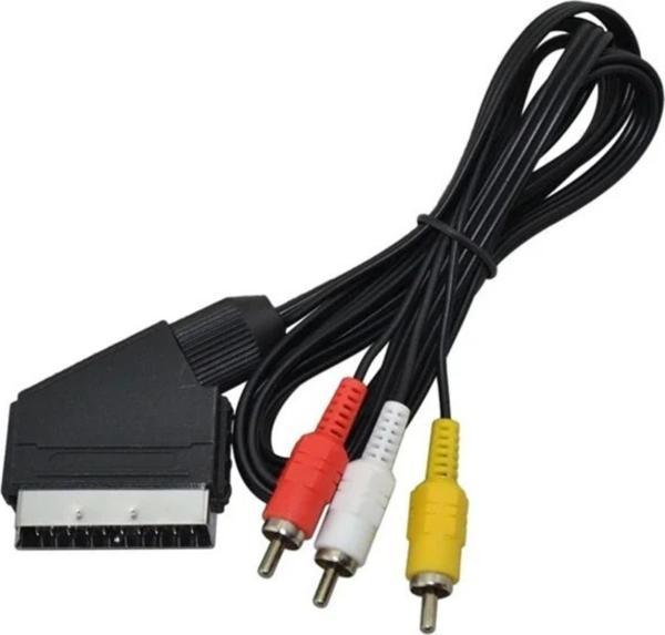 Scart 3 Rca Kablo 1.2 Metre - Image 1