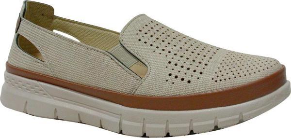 Wanetti Bej Krem Taba 4 Nokta Comfort Anatomik Ayakkabı - Image 1