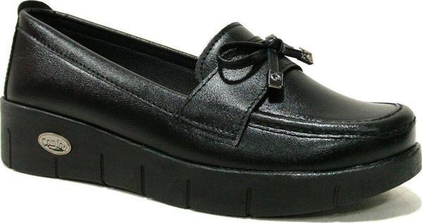 Wanetti Siyah 4 Nokta Comfort Anatomik Ayakkabı - Image 1