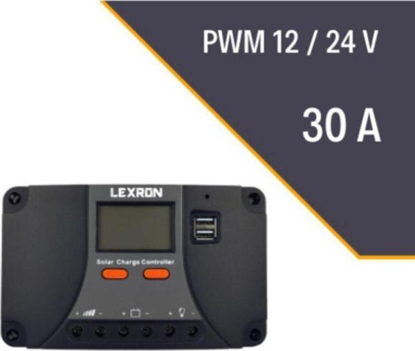 Lexron 40A Pwm Şarj Kontrol Cihazı 12/24V - Image 1
