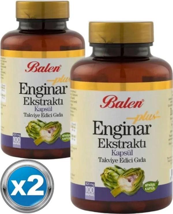 Balen 2 Adet Enginar Plus Ekstraktı Kapsülü 100 Kapsü - Image 1