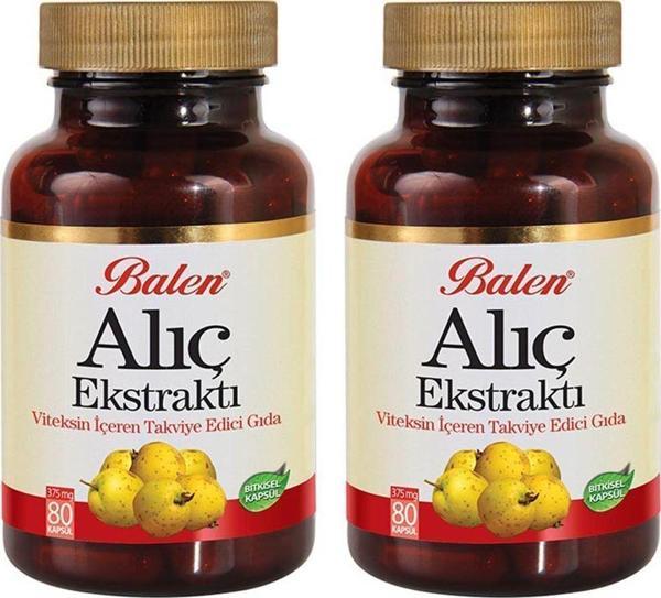 Balen Alıç Ekstraktı Kapsül 375 Mg 80 Kapsül X 2 Adet - Image 1