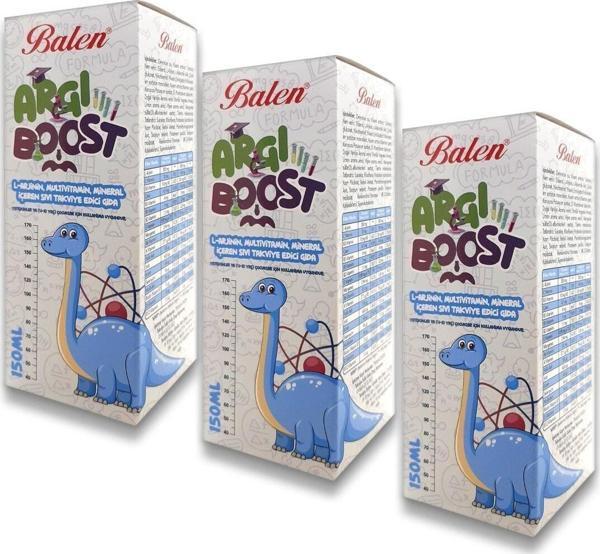 Balen Argı Boost Multivitamin Şurup 150 Ml X 3 Adet - Image 1