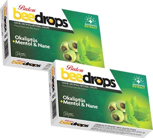 Balen Beedrops Okaliptüs & Mentollü Nane Aromalı 24 Drops X 2 Adet - Image 1