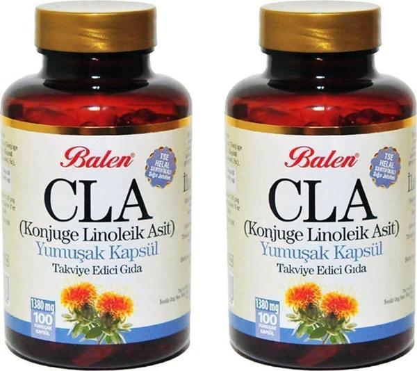 Balen Cla (Aspir Yağı) Yumuşak Kapsül 1380 Mg 100 Kapsül 2 Adet - Image 1