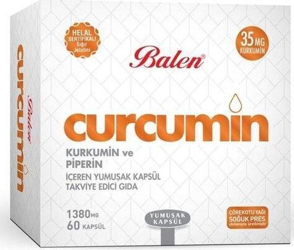 Balen Curcumin Kurkumin Ve Piperin Yum.Kap. 1380 Mgx60 - Image 1