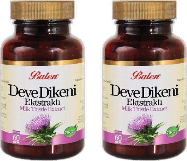 Balen Deve Dikeni Ekstraktı Kapsül 375 Mg 60 Kapsül X 2 Adet - Image 1
