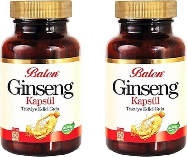Balen Ginseng Kapsül 375Mgx60 2 Adet - Image 1