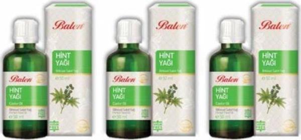 Balen Hint Yağı Soğuk Pres 50 Ml 3 Adet - Image 1