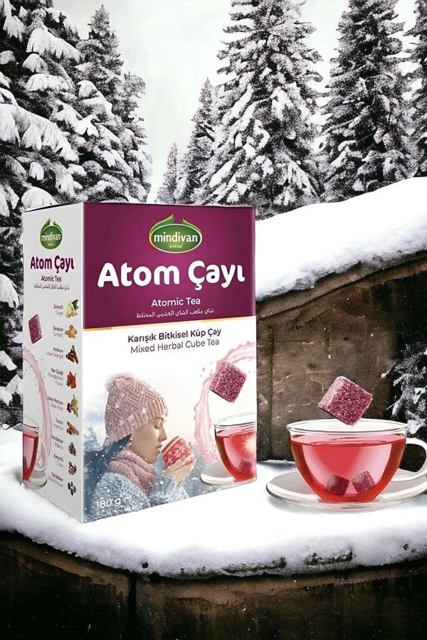 Mindivan Atom Küp Şeklinde Kış Çayı 180G - Image 1
