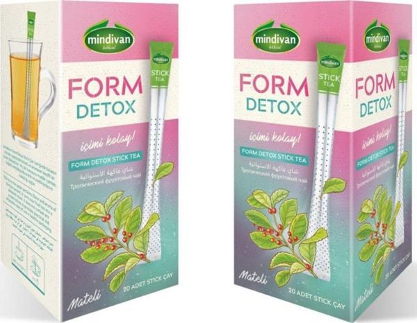 Mindivan Form Stick Çay 20 Li ( Diet Destek Ürünü ) - Image 1
