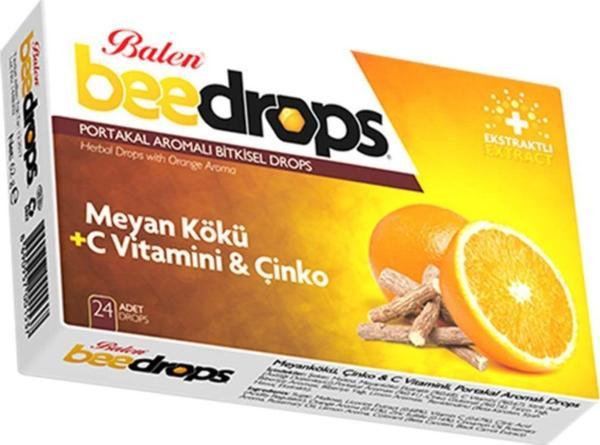 Balen Portakal Aromalı Bitkisel Drops 24Adet - Image 1