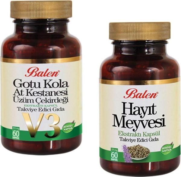 Balen Vrs 2'Li V3 , Hayıt Meyvesi Kapsül - Image 1