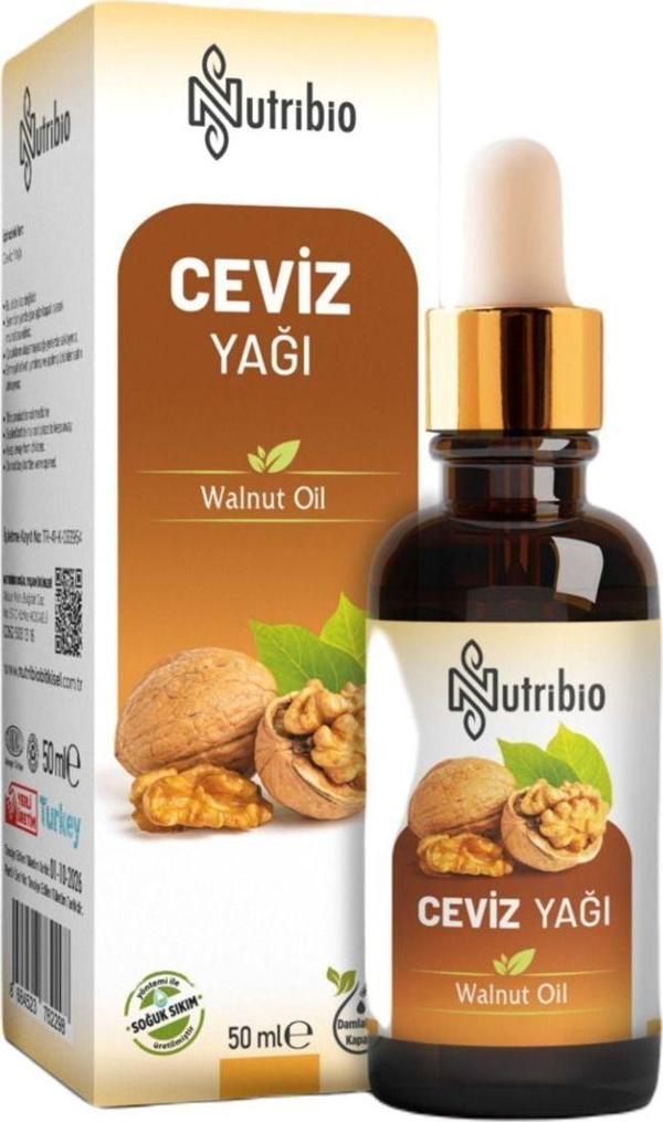 Nutribio Ceviz Yağı 50 Ml - Image 1