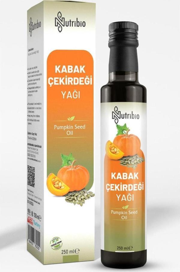 Nutribio Kabak Çekirdeği Yağı 250 Ml - Image 1