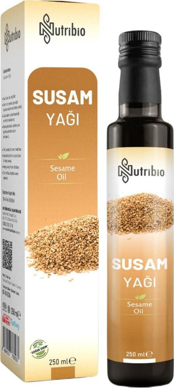 Nutribio Susam Yağı 250 Ml - Image 1
