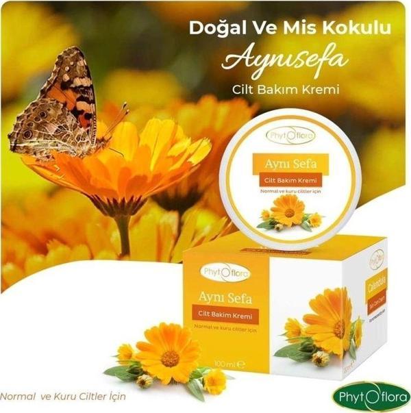 Phytoflora Aynısefa (Calendula) Cilt Bakım Kremi 100 Ml - Image 1