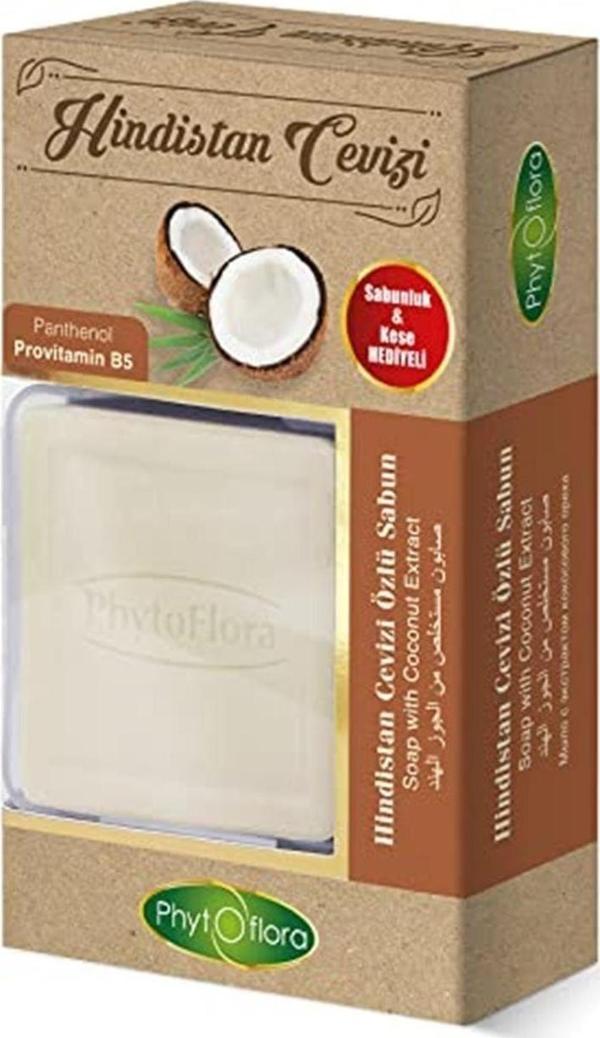 Phytoflora Hindistan Cevizi Özlü Sabun 125 Gr (Hediyeli) - Image 1