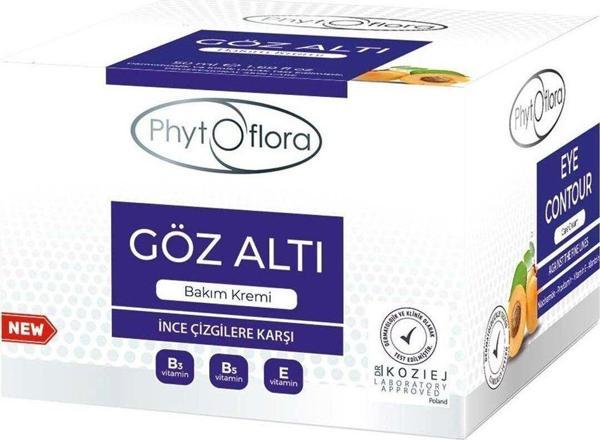 Phytoflora Kayısı Çekirdeği Yağlı Göz Altı Bakım Kremi 50 Ml - Image 1