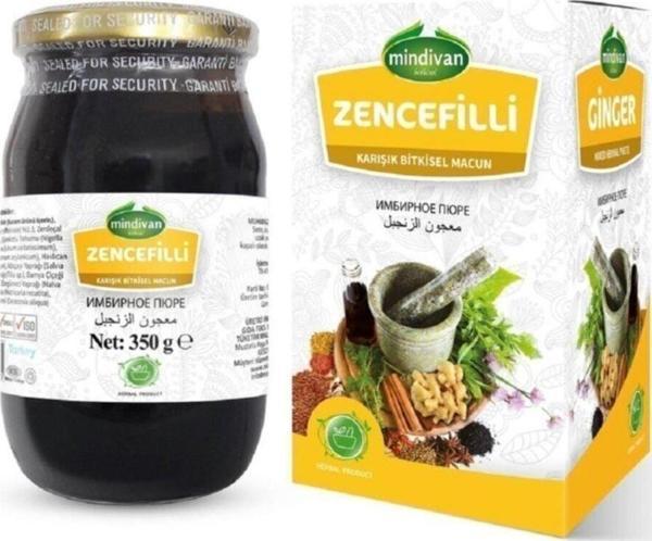 Mindivan Zencefilli Macun Kış Macunu 350 Gr. - Image 1