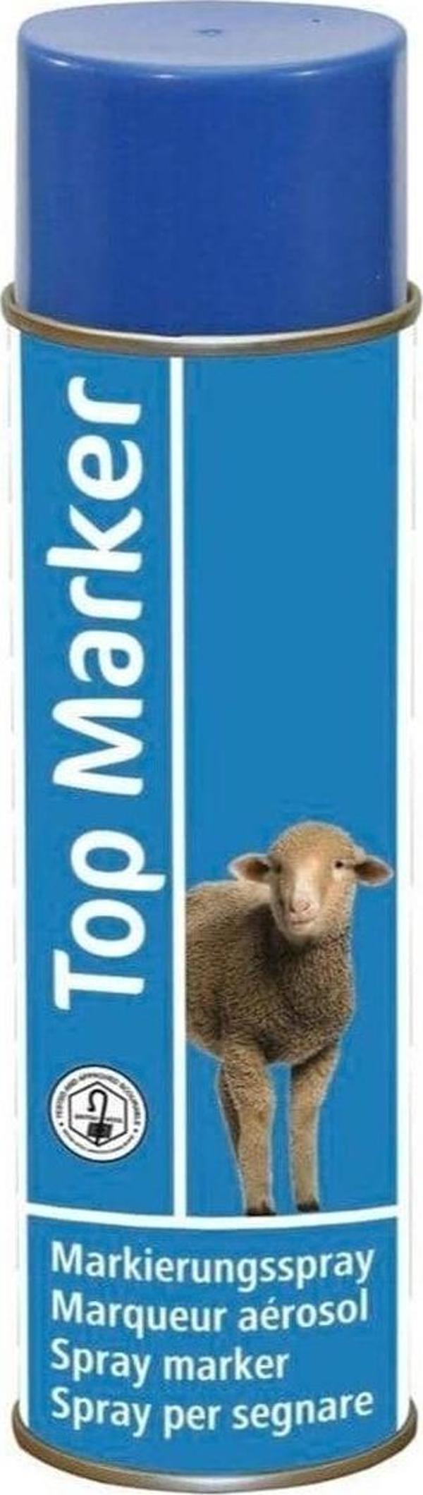 Kerbl Top Marker Koyun Işaretleme Spreyi Üst Işaretleyici Mavi - Image 1
