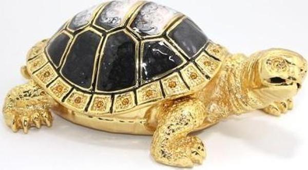 Swarovski Taşlı Kaplumbağa Figürü Model 2 - Image 1