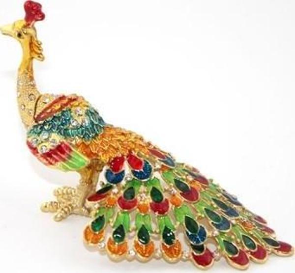 Swarovski Taşlı Tavuskuşu Model 1 - Image 1