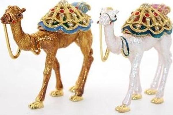 Swarovski Taşlı Tekli Deve Figürü Model 11 - Image 1