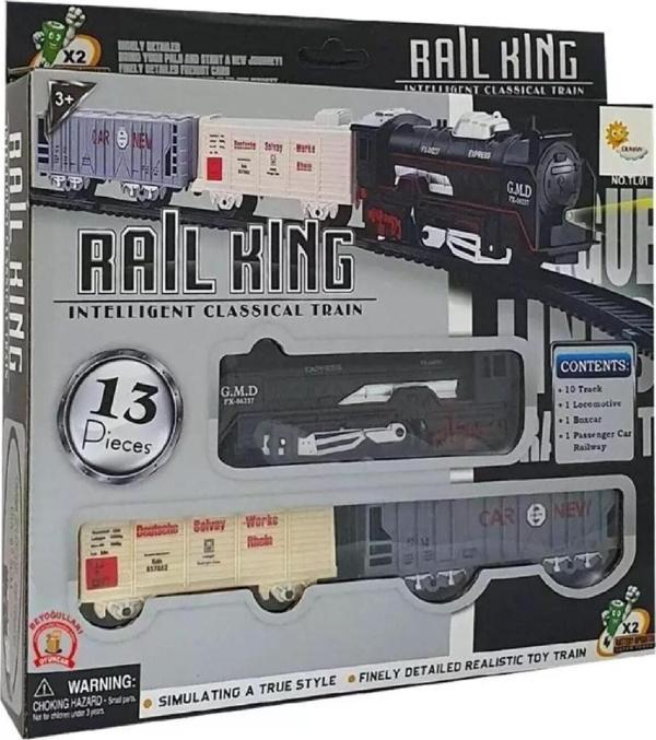 DUMAN DMNTL01 KUTUDA PİLLİ TREN SETİ 13 PARÇA - Image 1