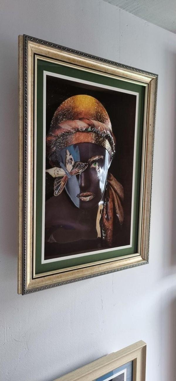 Marina Hediyelik Üç Boyutlu - Dekoratif Temalı Rölyef Tablo - 58X43 Cm - Image 1