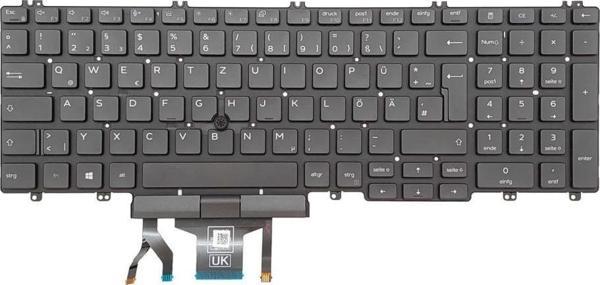 Dell Latitude 5500, 5501, 5510, 5511 Notebook Klavyesi, Siyah TR - Işıklı Ver.1 / KL0944V3 - Image 1
