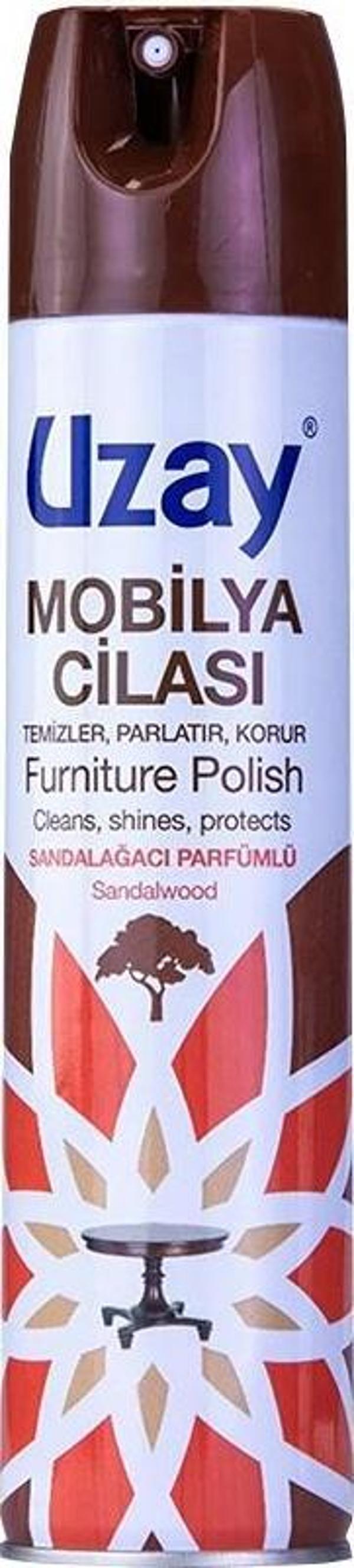 Uzay Sandalağacı Parfümlü 300 ml Mobilya Bakım Cilası - Image 1