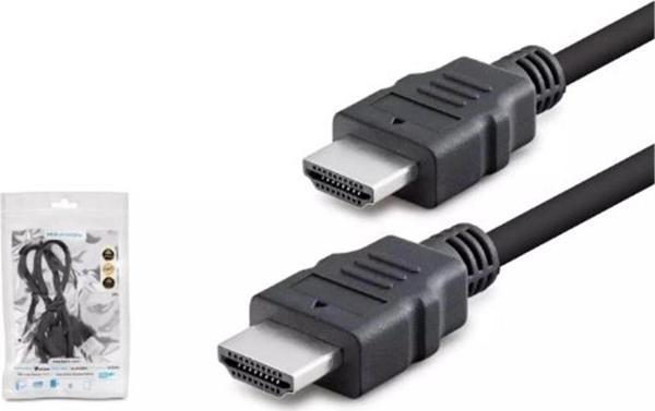 HADRON HDX2026 HDMI (M) TO HDMI (M) KABLO PVC 1.5M SİYAH - Image 1