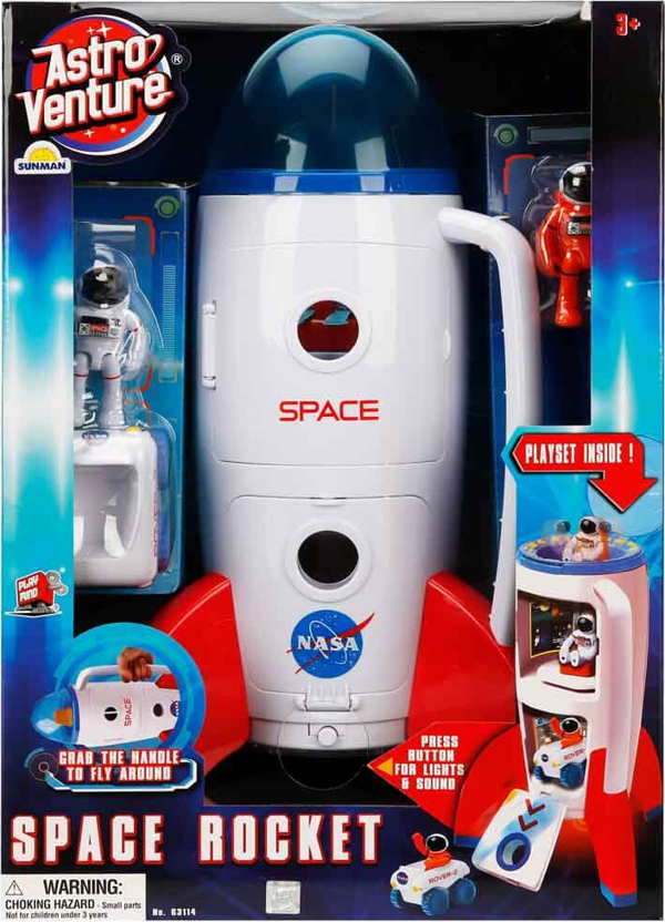 Astro Venture Sesli Ve Işıklı Uzay Roketi - Image 1