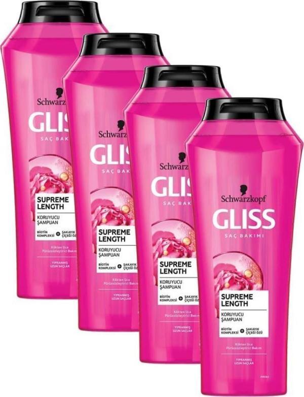 Gliss Supreme Şampuan 4 x 500 ML - Image 1