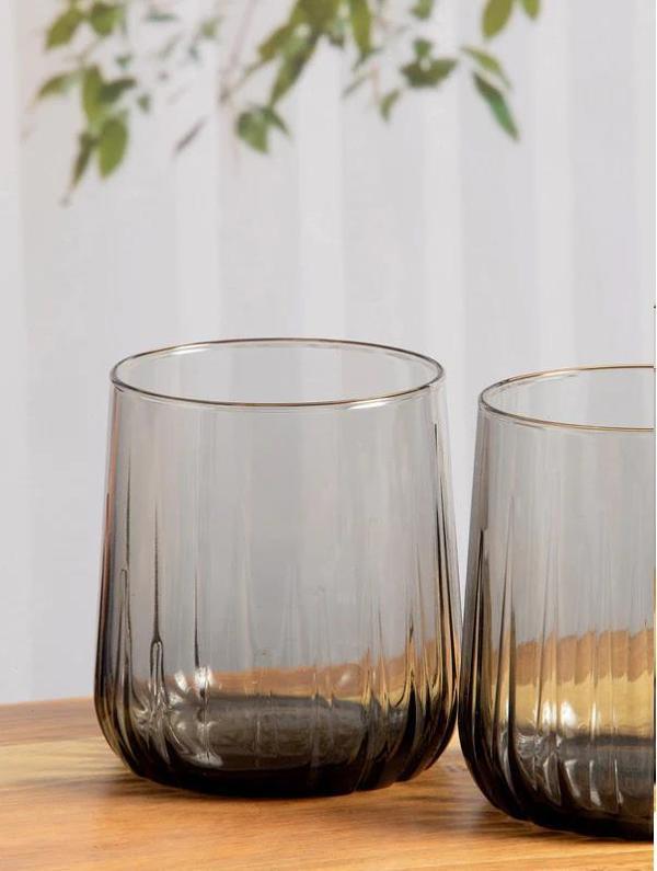Paşabahçe nova su meşrubat bardak - 6 lı su meşrubat bardağı gri 420154 - Image 1