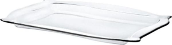 Paşabahçe servis tepsisi -  pasta servis sunum tabağı 32x22cm. - Image 1