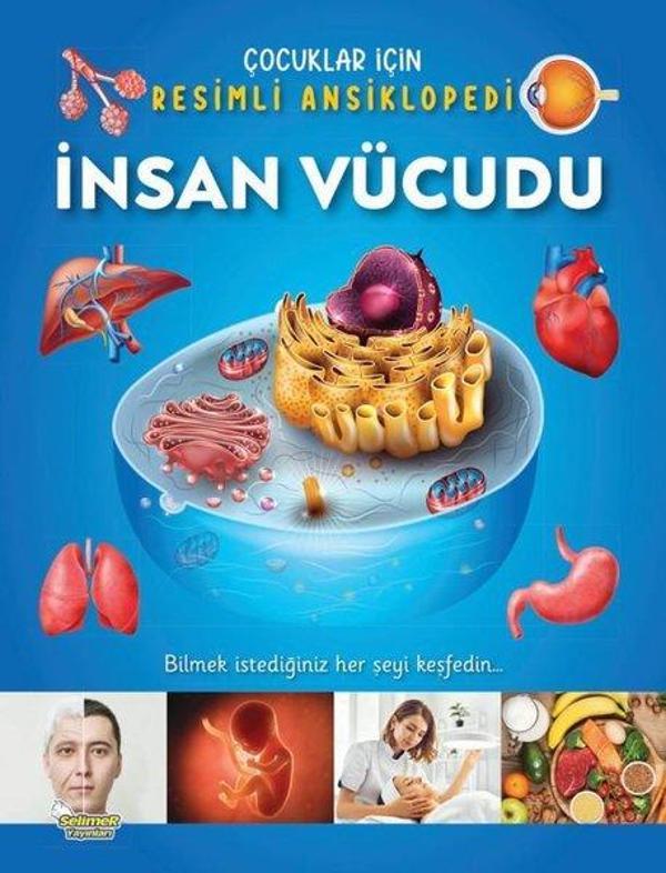 İnsan Vücudu - Çocuklar İçin Resimli Ansiklopedi - Selimer - Image 1