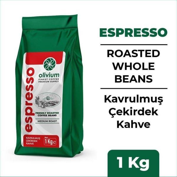 Olivium Espresso Çekirdek Kahve - 1 Kg - Image 1