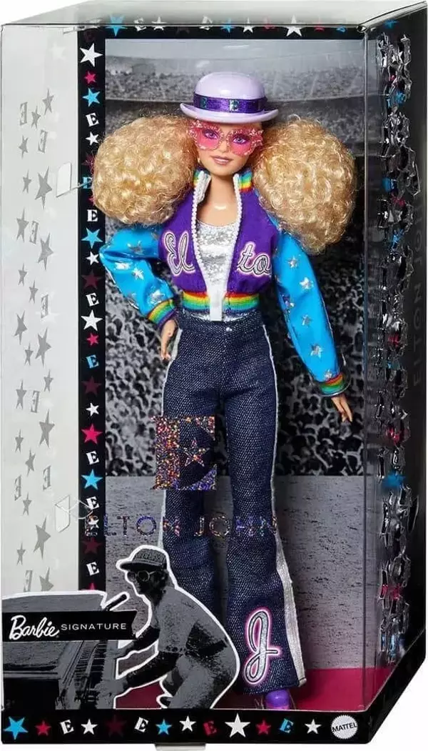 Barbie Elton John Bebek Ght52 - Image 1