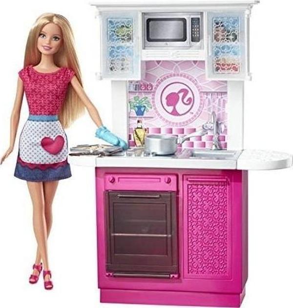 Barbie ve Deluxe Mutfak seti - Image 1