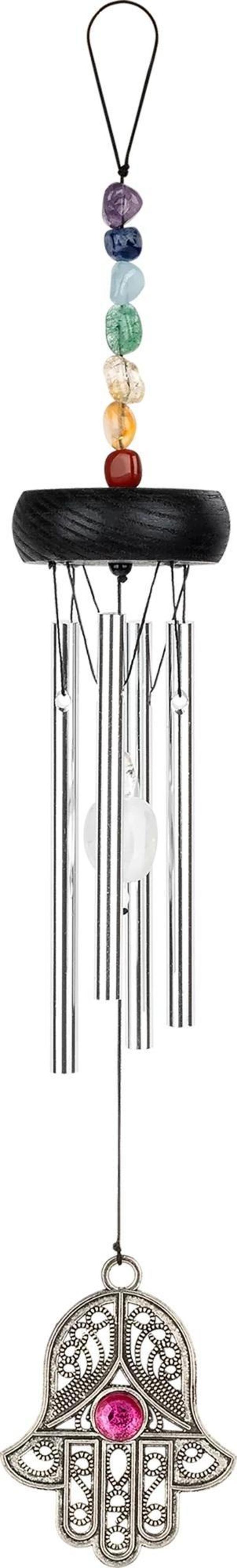 Meinl Sonic Energy Mini Chakra Chime 12"/30 cm (Hamsa Silver) - Image 1